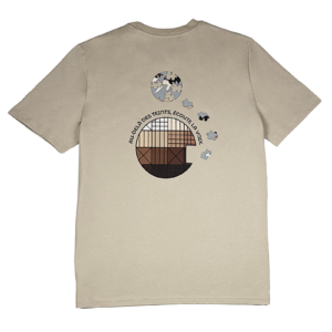 Tee-shirt écho de la marque de vêtements streetwear AFBYRI provenant de la collection renaissance.